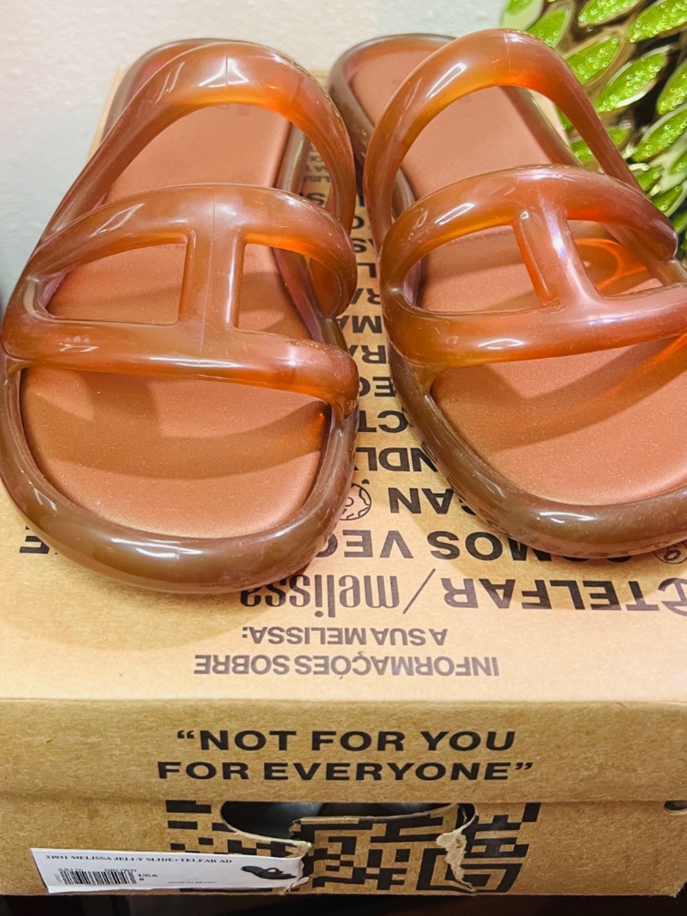 New Melissa & Telfar Sandals - Picture 3 of 4